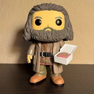 Hagrid with cake Funko pop figure.